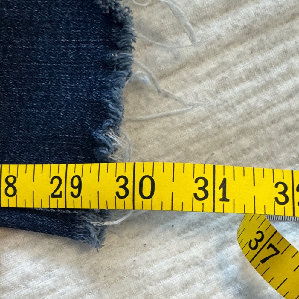 MOTHER Weekender Dark Blue Flare Jeans Size 33 - Picture 10 of 11